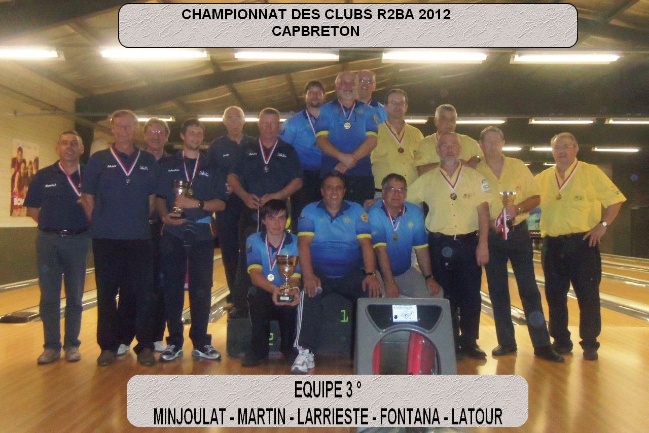 Championnat des clubs R2AH 2012